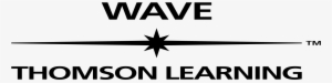 Wave Logo Black And White - Thomson Delmar Learning