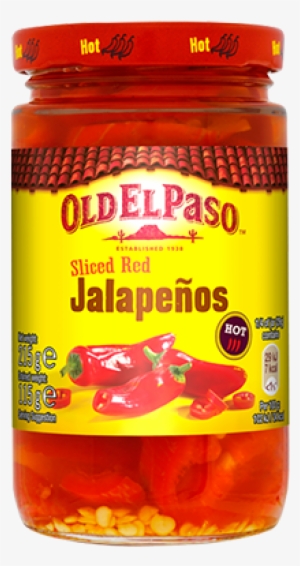 Sliced Red Jalapenos - Old El Paso Salsa Mild Delivered Worldwide