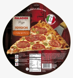Pepperoni & Jalapeños Pizza - Cheese
