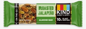 Roasted Jalapeno - Kind Bar - Strong & Kind Almond Protein Bars Box