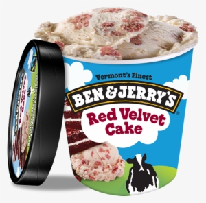 Red Velvet Cake Ice Cream, Pint - Ben And Jerry's New York Super Fudge Chunk