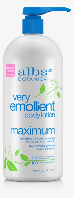 32 Oz12 Oz - Alba Botanica Very Emollient Body Lotion