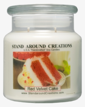 Red Velvet Cake Apothecary 16-oz - Premium 100 Soy Apothecary Candle - 16 Oz. - Red Velvet