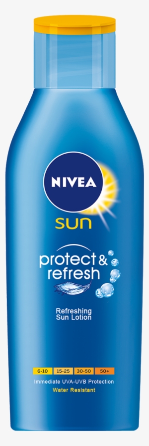 And Has A Pleasurable Cooling Effect That Leaves Your - Nivea Sun Protect And Refresh