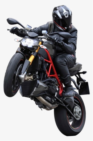 Browse Gallery - Streetfighter - 2015 - Ducati - Rider On Motorbike Transparent Background