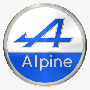 Alpine Emblem Hd Png - Renault Alpine Logo Png