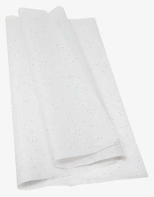 White Sparkle Glitter Tissue Paper - Paper