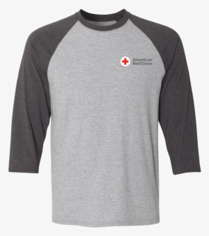 Light Steel/charcoal - Raglan Sleeve