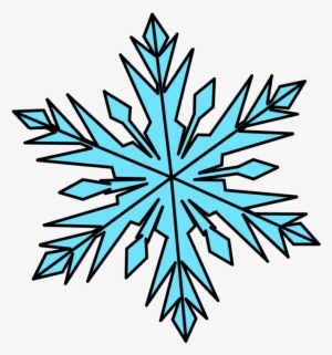 Elsa Snowflake Template - Disney Frozen Snowflake Clipart