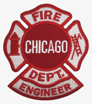 Chicago Fire Department Maltese Patch - Chicago Fire Paramedic Patch