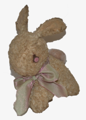 Old Bunny Rabbit Stuffed Animal Doll Friend Old Pink - Stuffed Bunny Transparent Old
