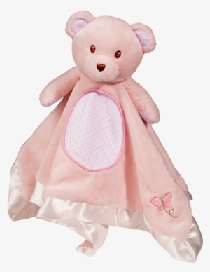 Pink Bear - Pink Bear Stuffed Animal Blanket