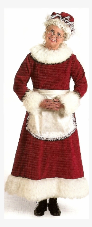 Claus Larger Image - Mrs Santa Claus Plus Size Costume