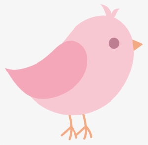 Pink Love Bird Clip Art - Cute Blue Bird Clipart