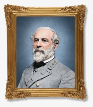 Lee Resin Frame Magnet - George B Mcclellan And Robert E Lee