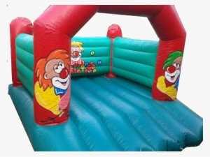 Clown Around Bouncy Castle - Inflatable