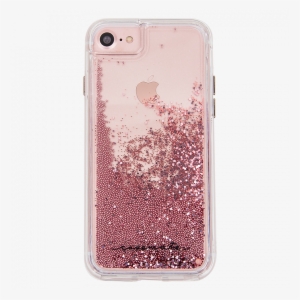 verwijderen Goneryl Tijdreeksen Iphone 6/6s Rose Gold Waterfall Cases - Iphone 7 Glitter Case Transparent  PNG - 560x560 - Free Download on NicePNG