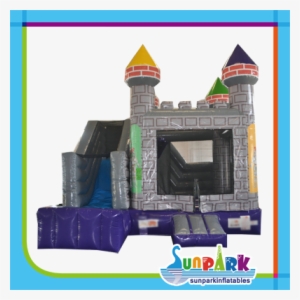 The Inflatable Bouncy Castle Slide By Sunpark Inflatable - Toy