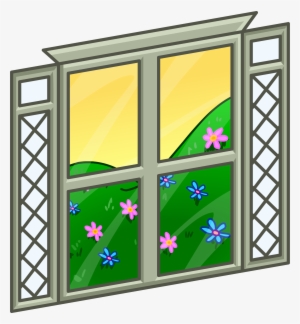 Multi-pane Window Sprite 005 - Paned Window