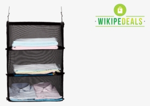 Foldable Travel Rack - Usong 3 Layers Portable Travel Storage Bag Hook Hanging