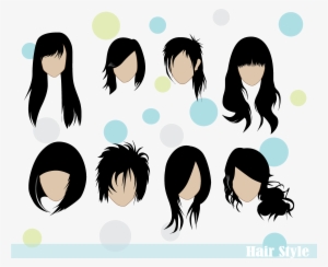 Hair Styles Vector - Hairstyles Graphics