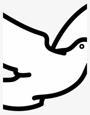 Risto Pekkala Dove Flying Clipart - Outline Of Bird Flying