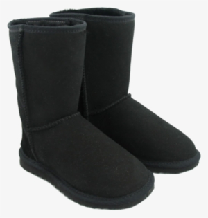 Black Ugg Type Boots - Uggs Black