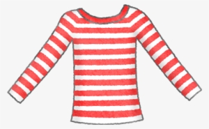 Red Tshirt Clip Art - Transparent Long Shirt Clipart