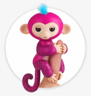 Fingerlings Monkey Glitter Razz - Lol Surprise Interactive Pets