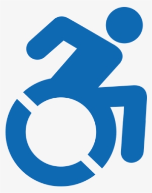 Disable Parking Logo - Rae - Accessible Icon - 40" Handicap Stencil With Reserved