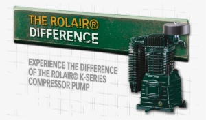 K-series Air Compressor Pumps - Air Compressor Pump For Rolair