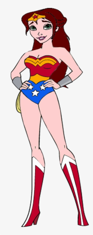 Wonder Woman Clipart Pdf - Ariel As Wonder Woman