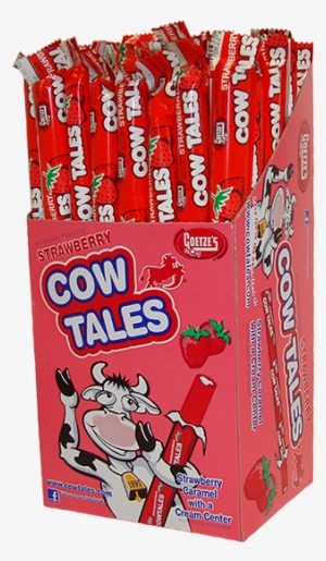 1oz Strawberry Cow Tales Snack Sticks - Strawberry Cow Tales Box: 36 Count