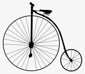 Pushbike Clipart Penny Farthing - Bicycle Clip Art