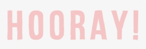 Hooray-transparent - Parallel