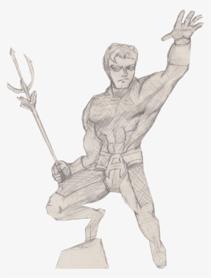 Svg Royalty Free Library Aquaman Drawing Sketch - Sketch Transparent PNG -  1920x2604 - Free Download on NicePNG