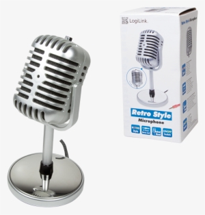 Retro Style Microphone - Logilink Hs0036