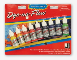 Dye Na Flow Exciter Pack - Jacquard Jac9908 Dye-na-flow Exciter 9-colors