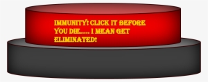 Immunity Button - Bumper Sticker