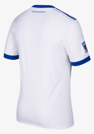17-18 Fc Dallas Away Blue Soccer Jersey Shirt - Nike