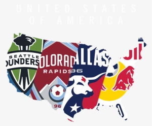 United States Of America - Print: 2011 Seattle Sounders Team Logo, 16x20in.