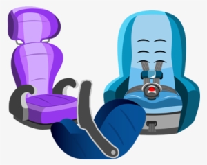 Car Seats For Different Stages - Baby Car Seat Clipart