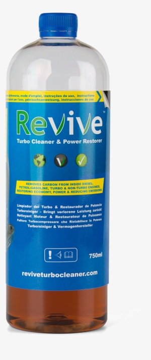 Revive 750ml Clear Bottle