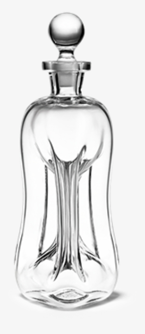klukflaske spirits bottle - holmegaard carafe holmegaard transparent