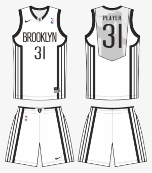 Brooklyn Nets Customized Authentic White Home Nba Jersey - New Jersey Nets Nba Decal