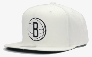 Brooklyn Nets Mitchell & Ness Nba Team Logo Snapback - Baseball Cap