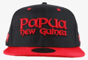 Papua New Guinea Snapback Hat Front View - Baseball Cap