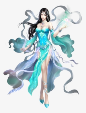 Fantasy Girl Video Game L - High Resolution Fantasy Art