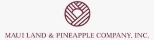 Maui Land & Pineapple Company Logo Png Transparent - Maui
