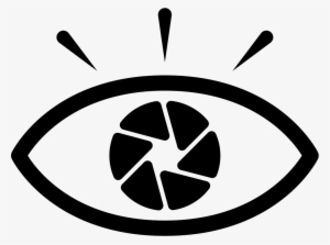 Eye With Diaphragm Iris Comments - Diafragma Dibujo Png
